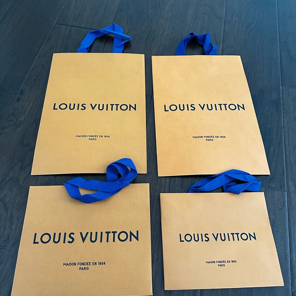 Louis Vuitton Shopping Bags Set of 4